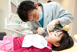 峰歯科の小児歯科治療